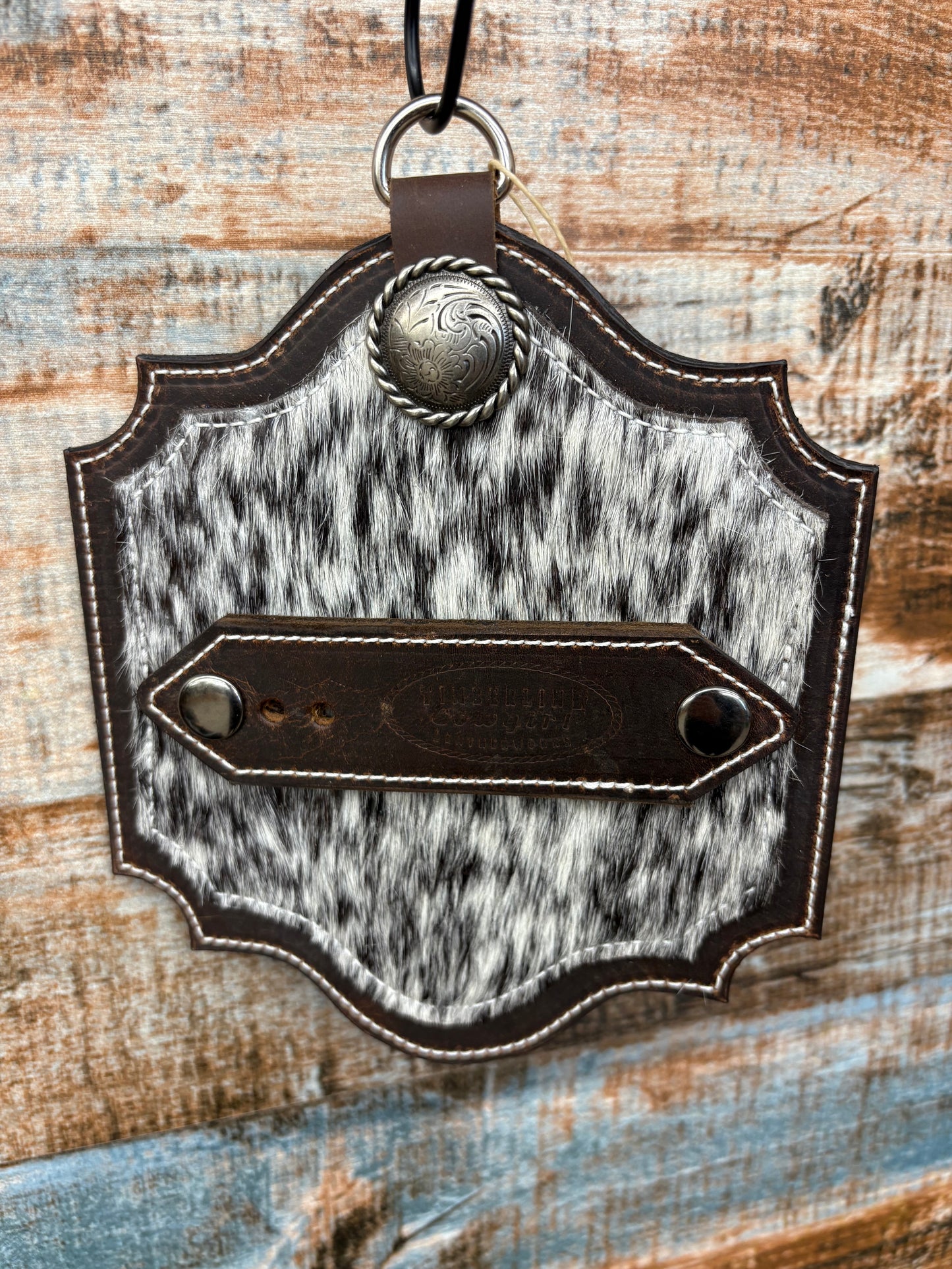 TC Small Single Buckle Holder- Cowhide
