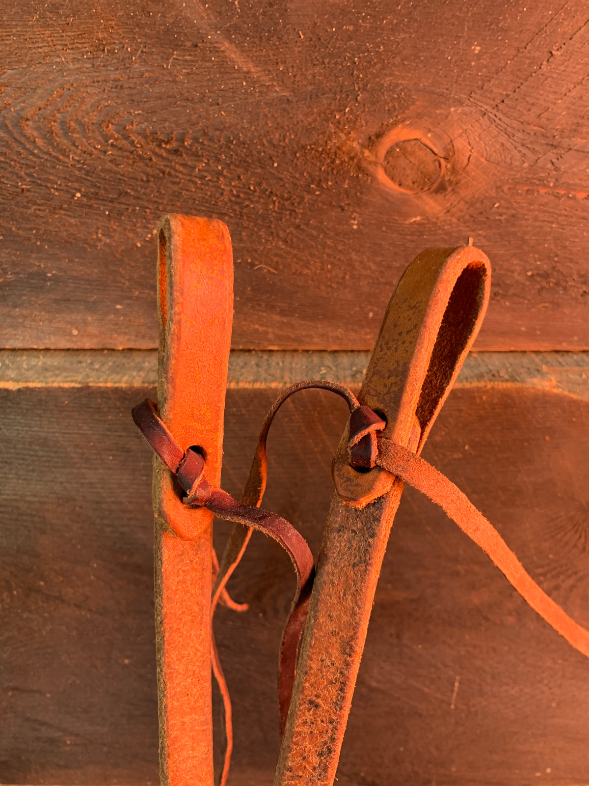 Oiled Weighted Split Reins