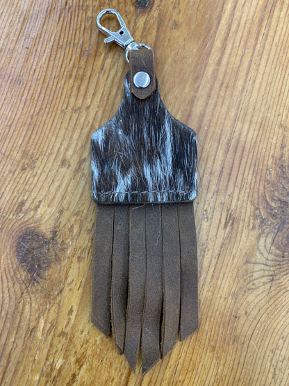 TC Tag Keychains W Fringe