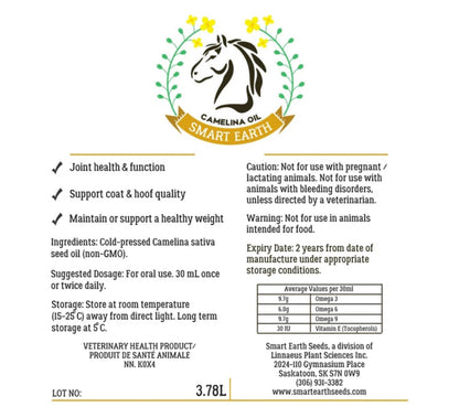 Smart Earth Camelina Oil