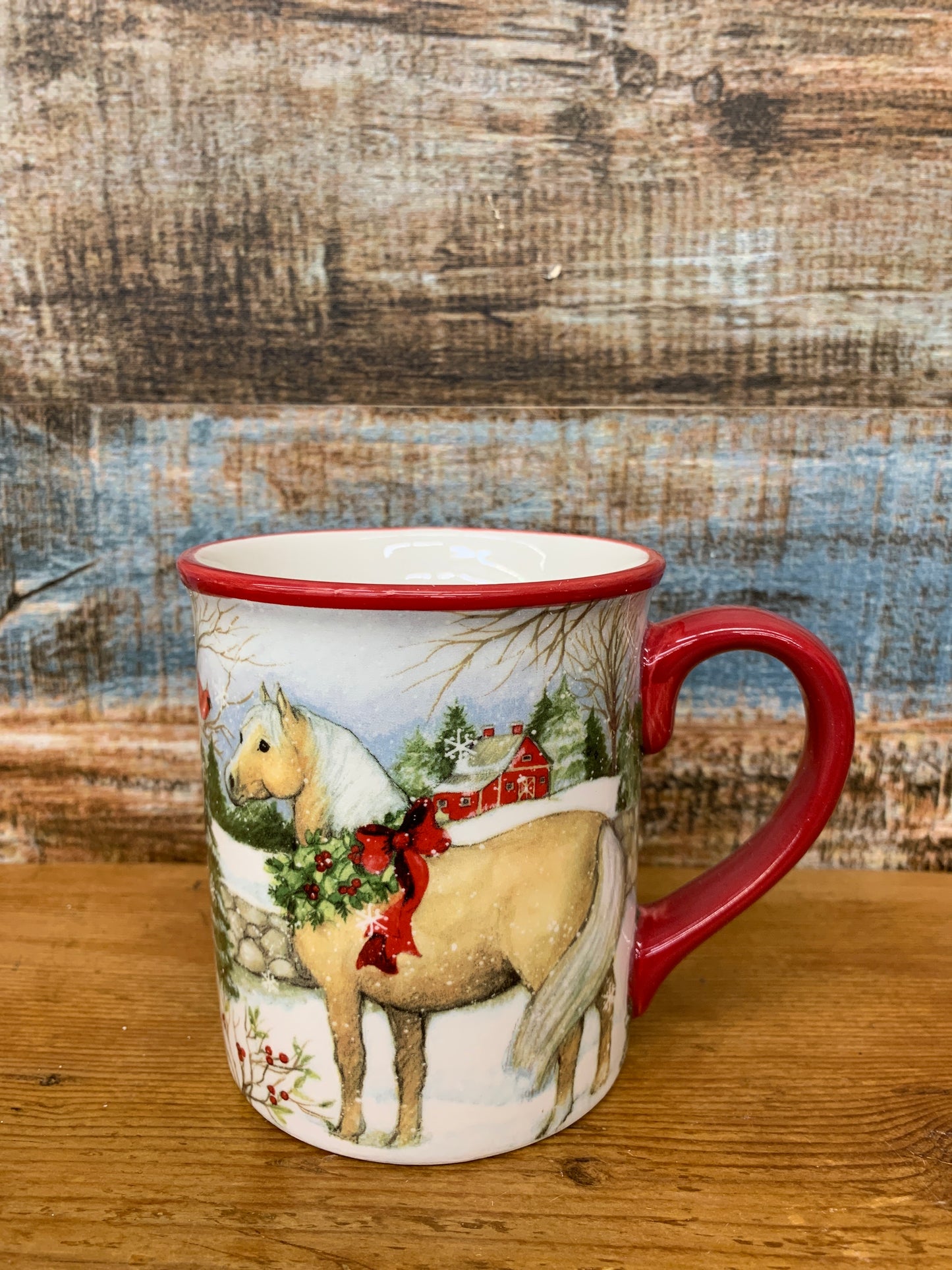 Christmas Horse Mug