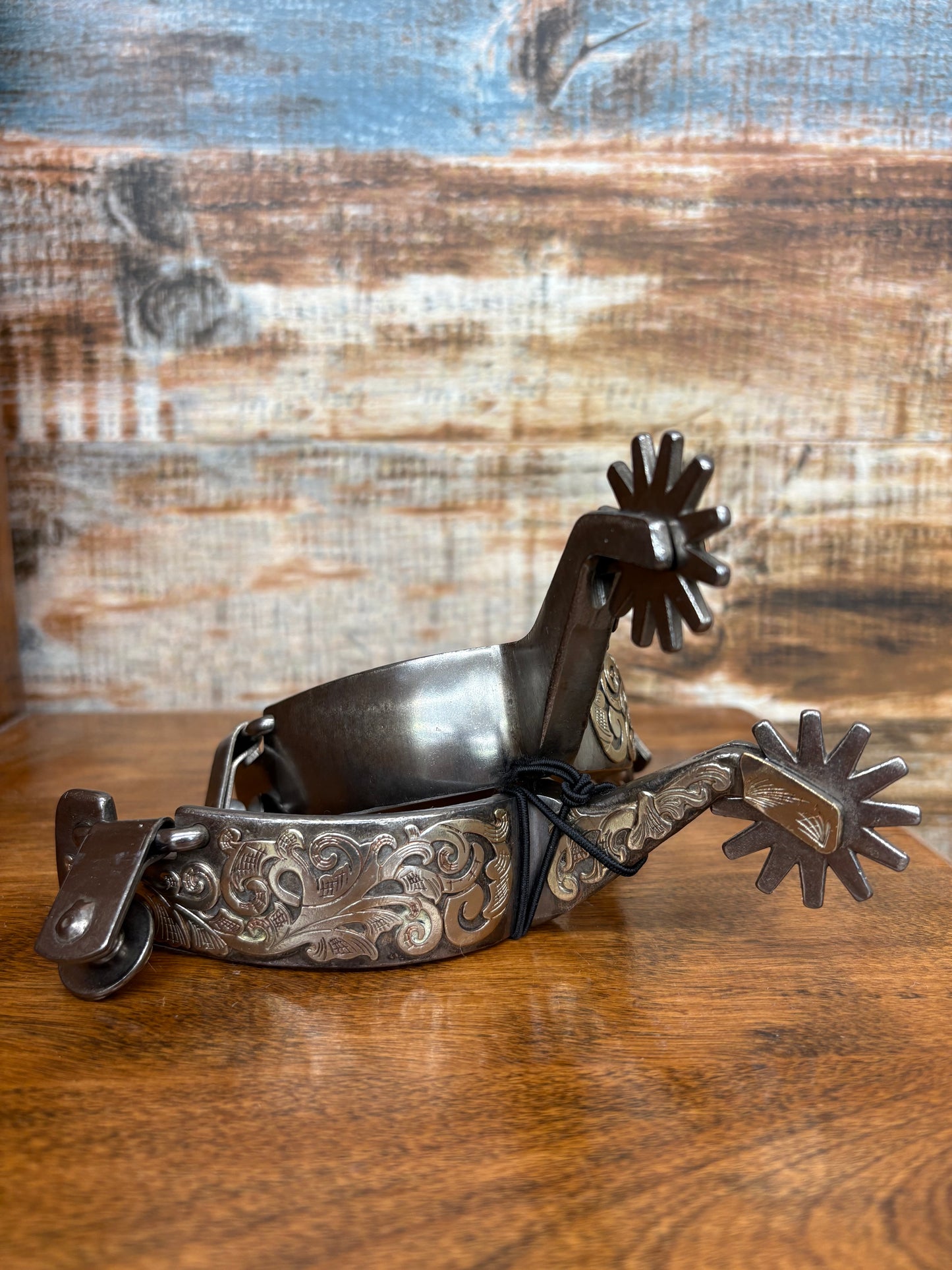 CE Spur Performance Horse Collection 1 1/4” Band 2 1/4” Shank 12pt