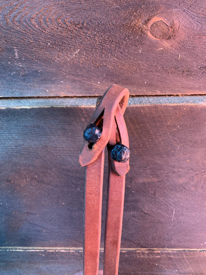 Cheaney 5/8” Quick Connect Weighted Split Reins
