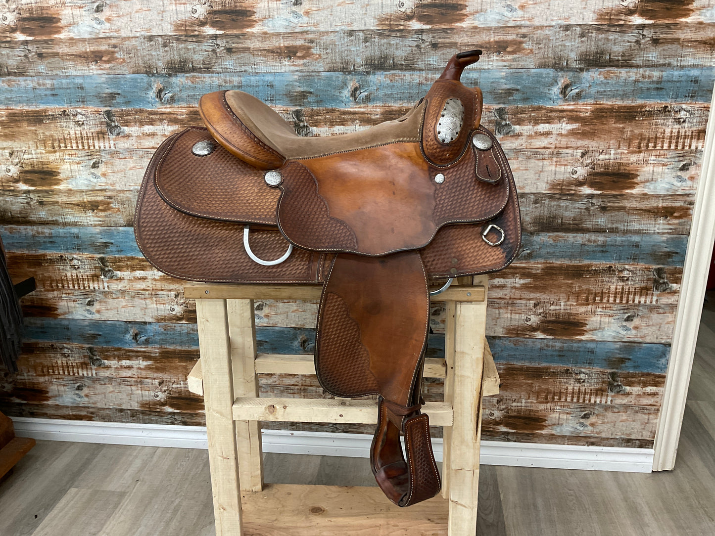 Used Blue Ribbon Saddle