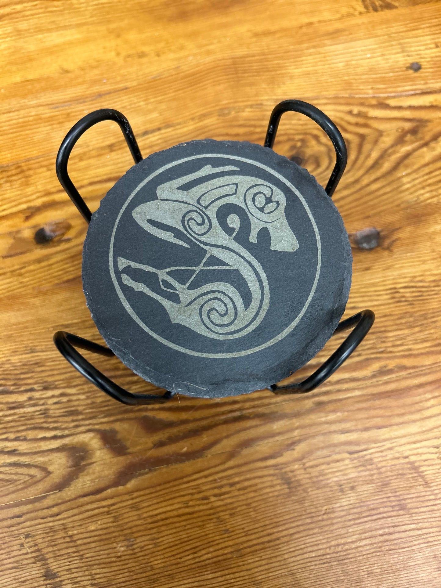 Slate Horse Coasters Set of 8