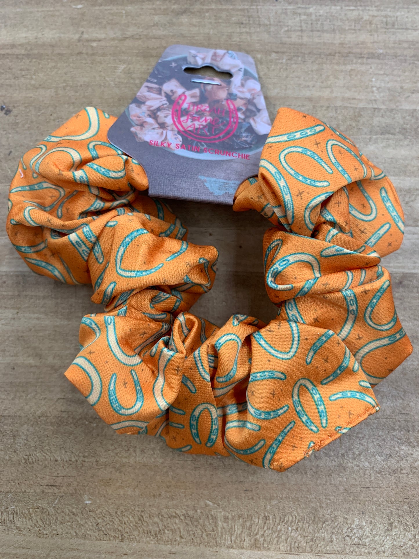 Prairie Flower & Boots Scrunchies