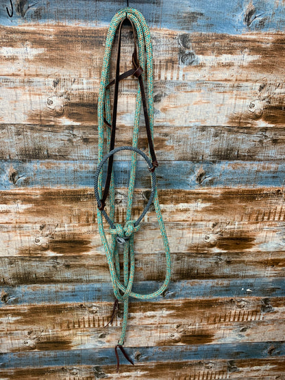 Loping Hackamore With Split Reins