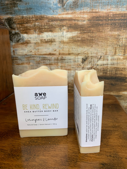 Shea Butter Body Bar - Be Kind, Rewind