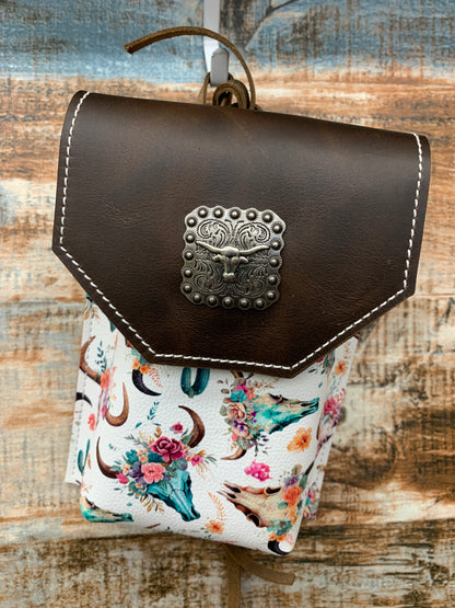 TC Pouch with Ties and Belt Loop