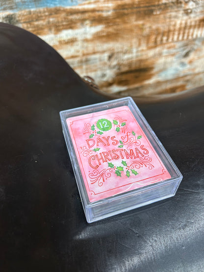 12 Days of Christmas Playing Deck