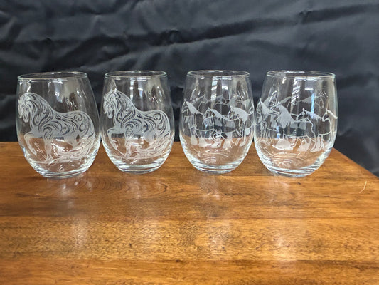 Stemless Wine Glasses