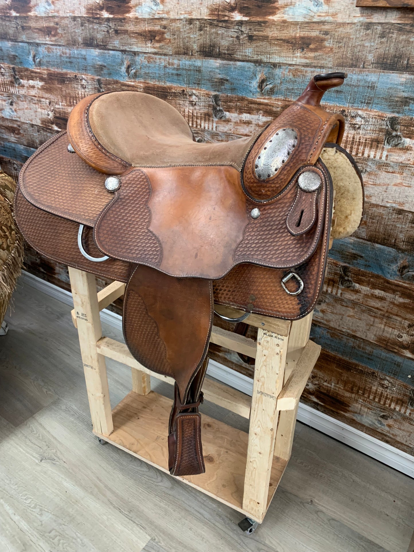 Used Blue Ribbon Saddle