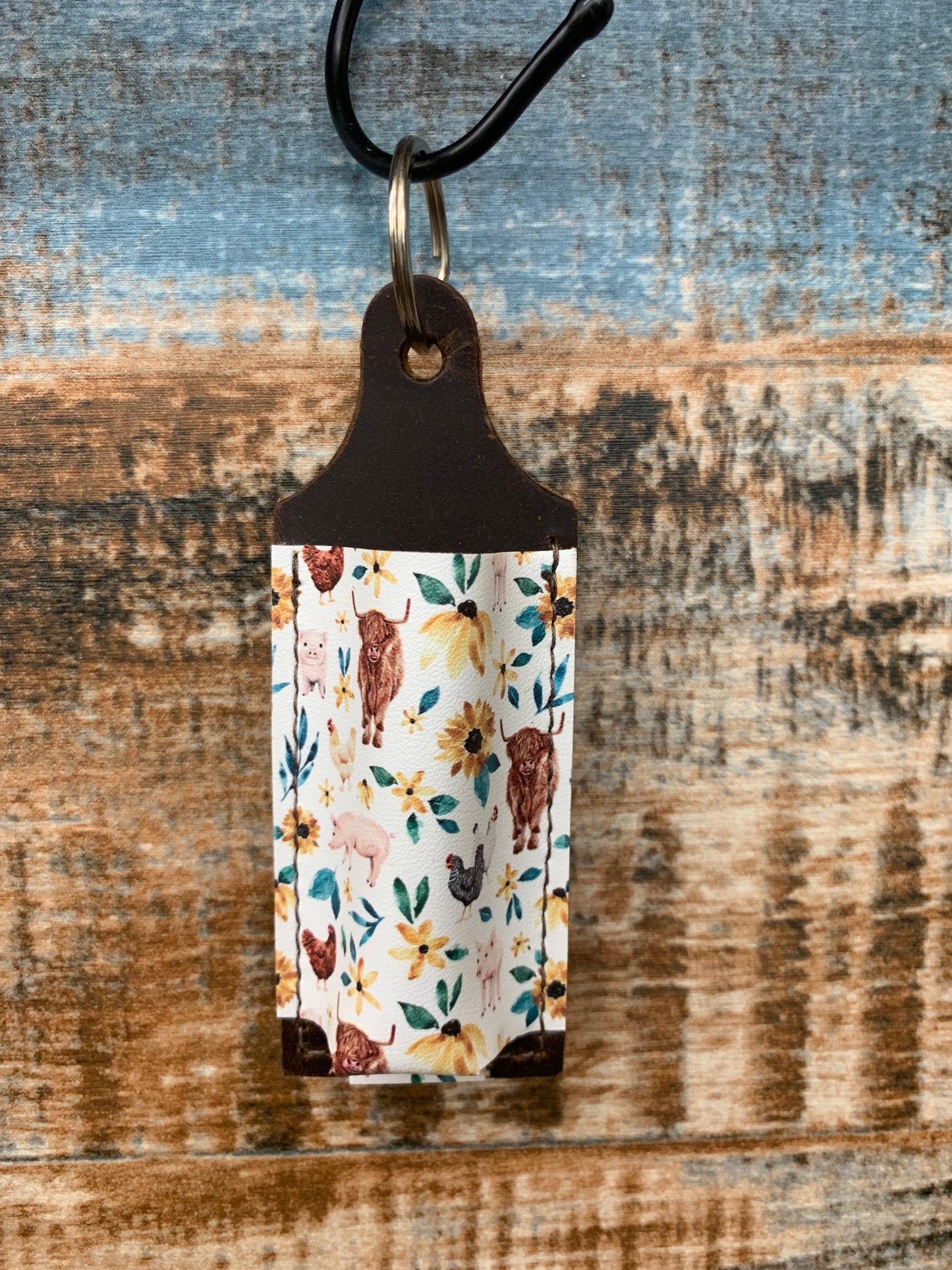 TC Chapstick Key Ring