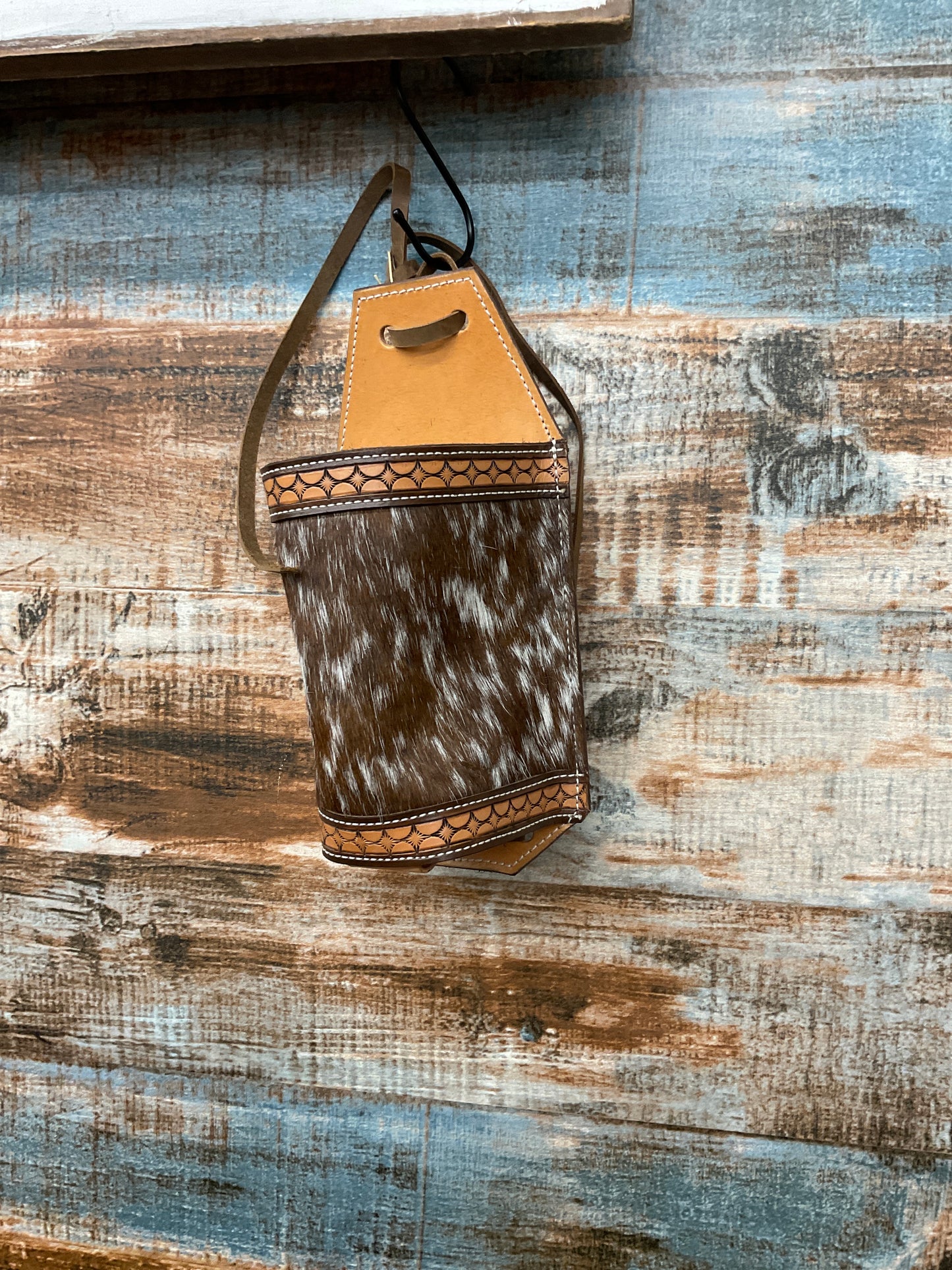 TC Leather Bottle Holder