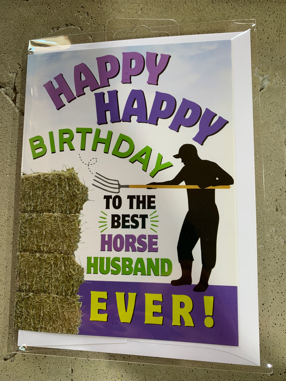 Birthday Card- Horse Husband