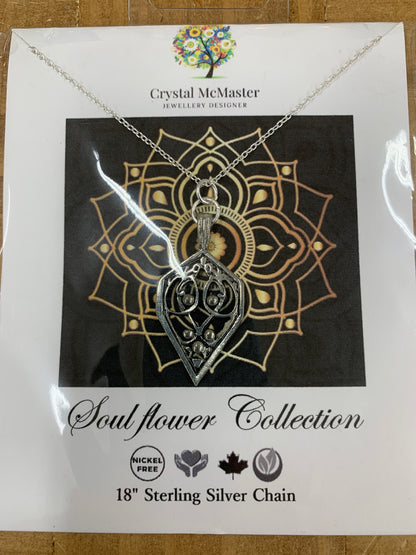 Stirling Silver 18” Necklace