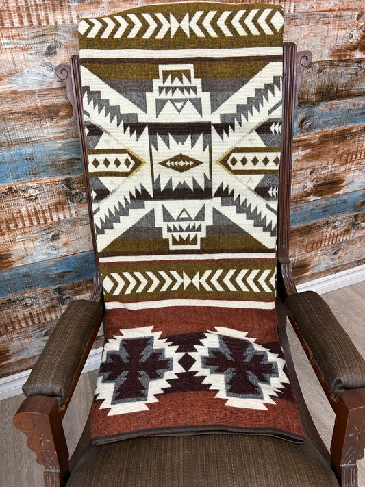Aztec Reversible Blanket- Olmedo