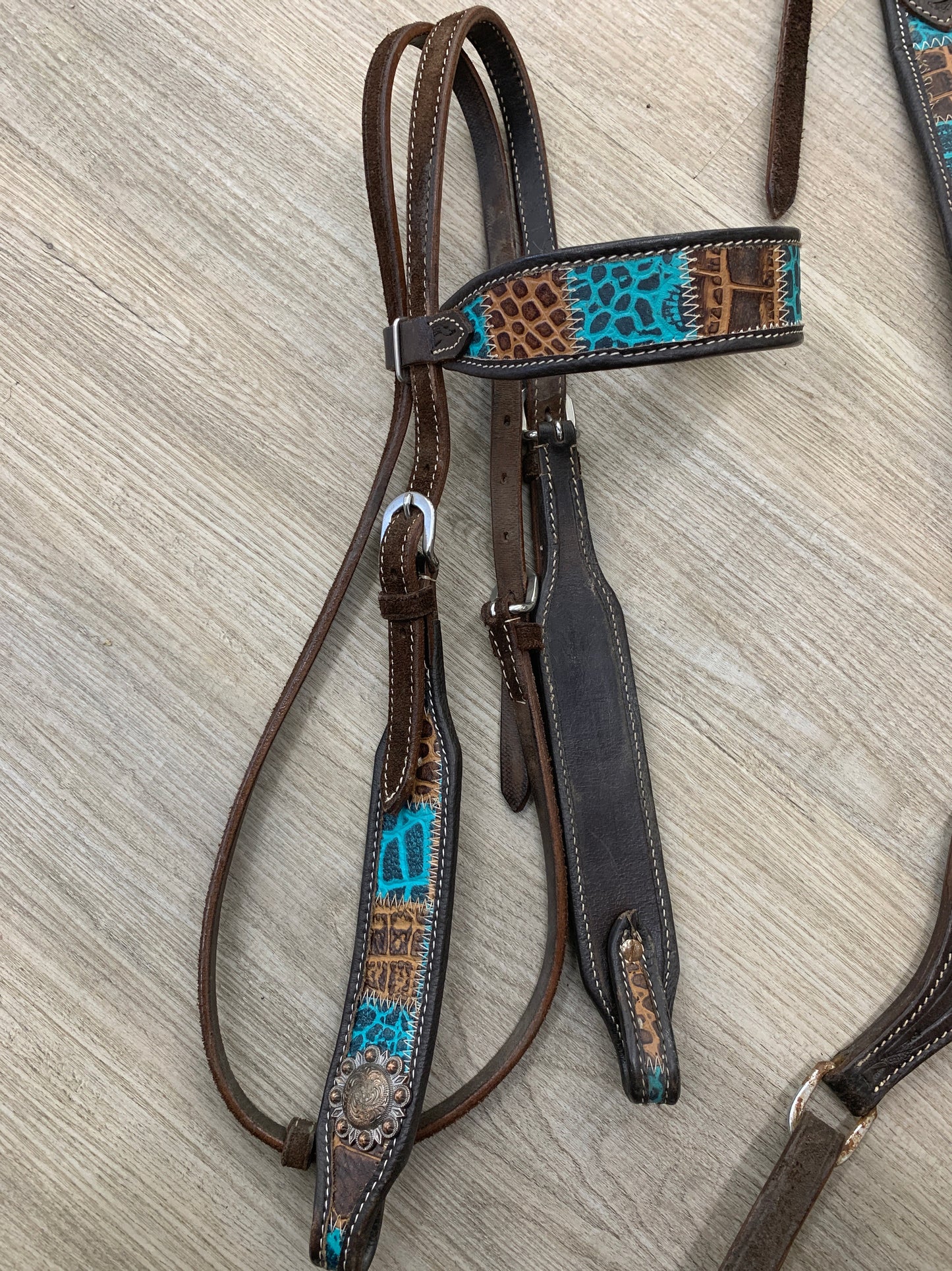 Used breast collar and Headstall set