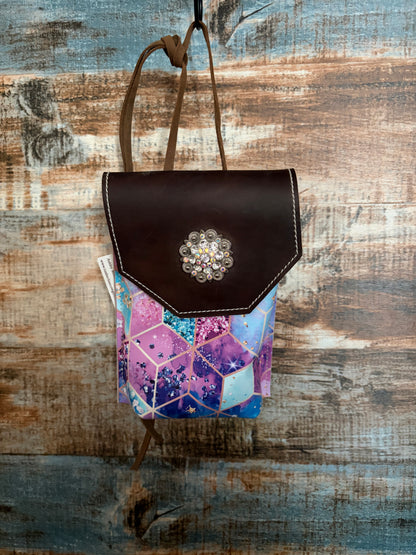 Pouch with Ties and Belt Loop