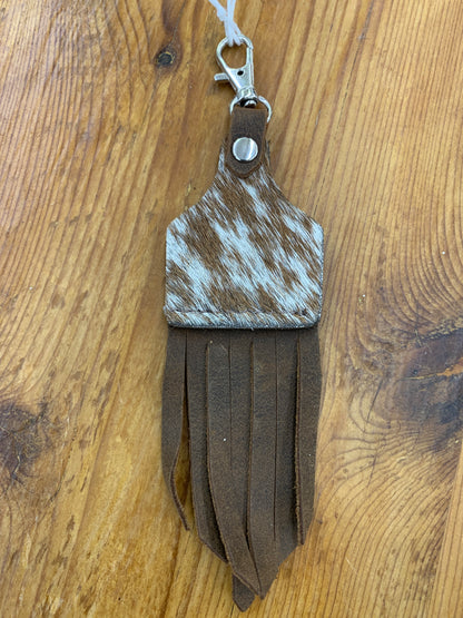 TC Tag Keychains W Fringe