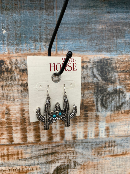 Cactus Flower Earrings