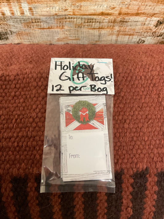Holiday Gift Tags- Barn Door