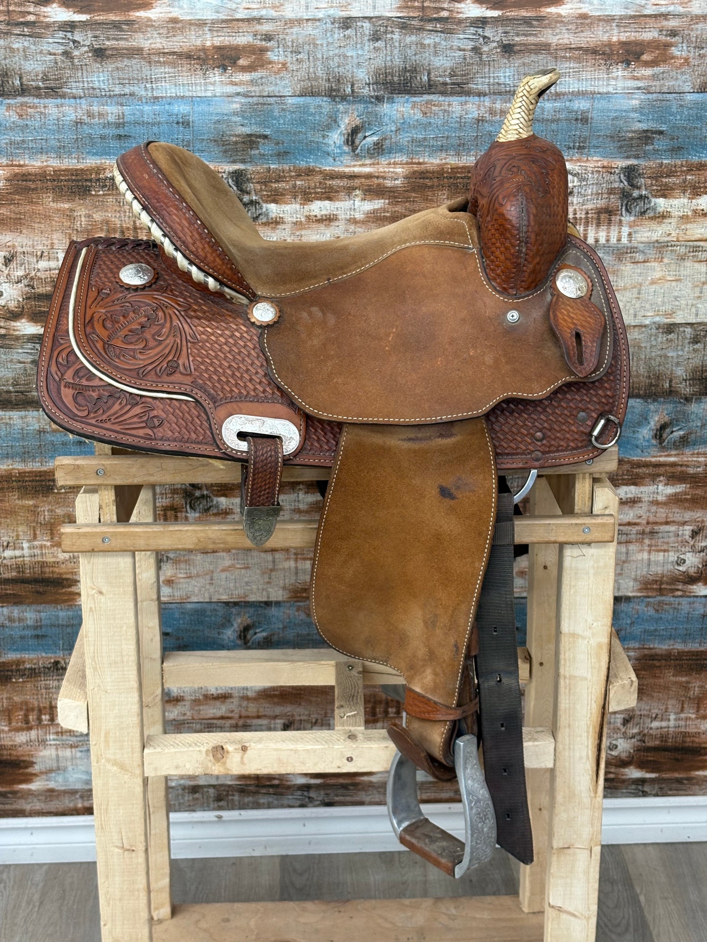 Used Silver Supreme Saddle