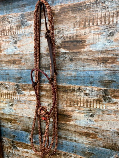 Loping Hackamore With Split Reins