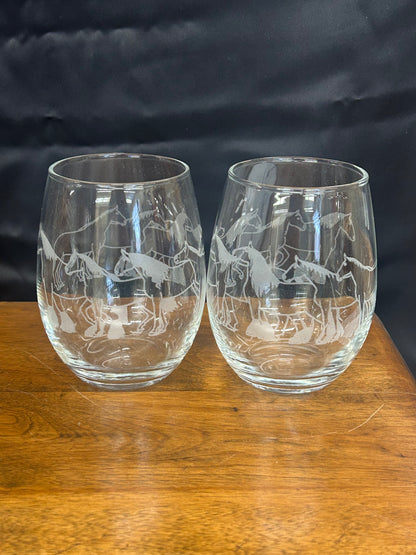 Stemless Wine Glasses