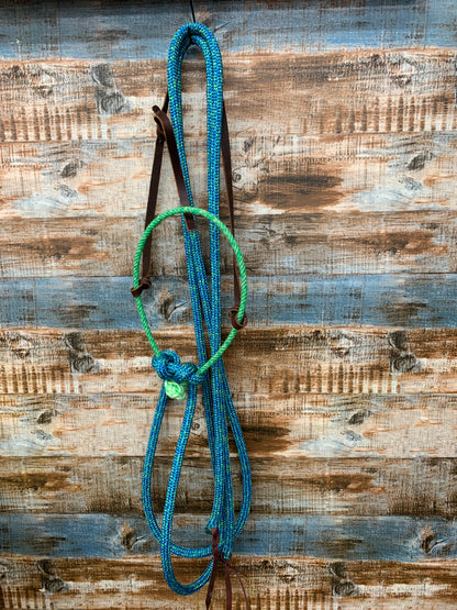 Loping Hackamore With Split Reins