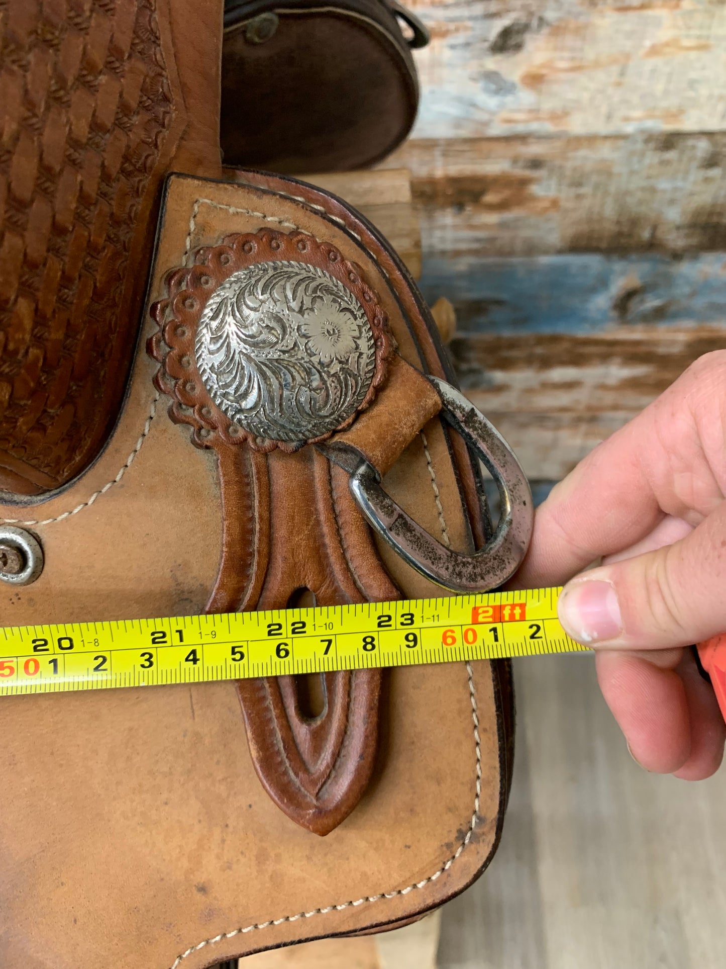 Used Silver Royal Saddle