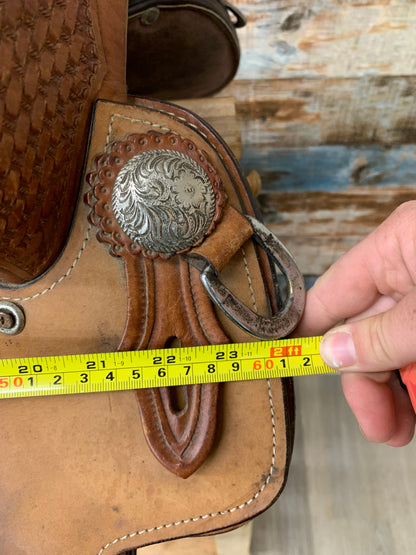 Used Silver Royal Saddle