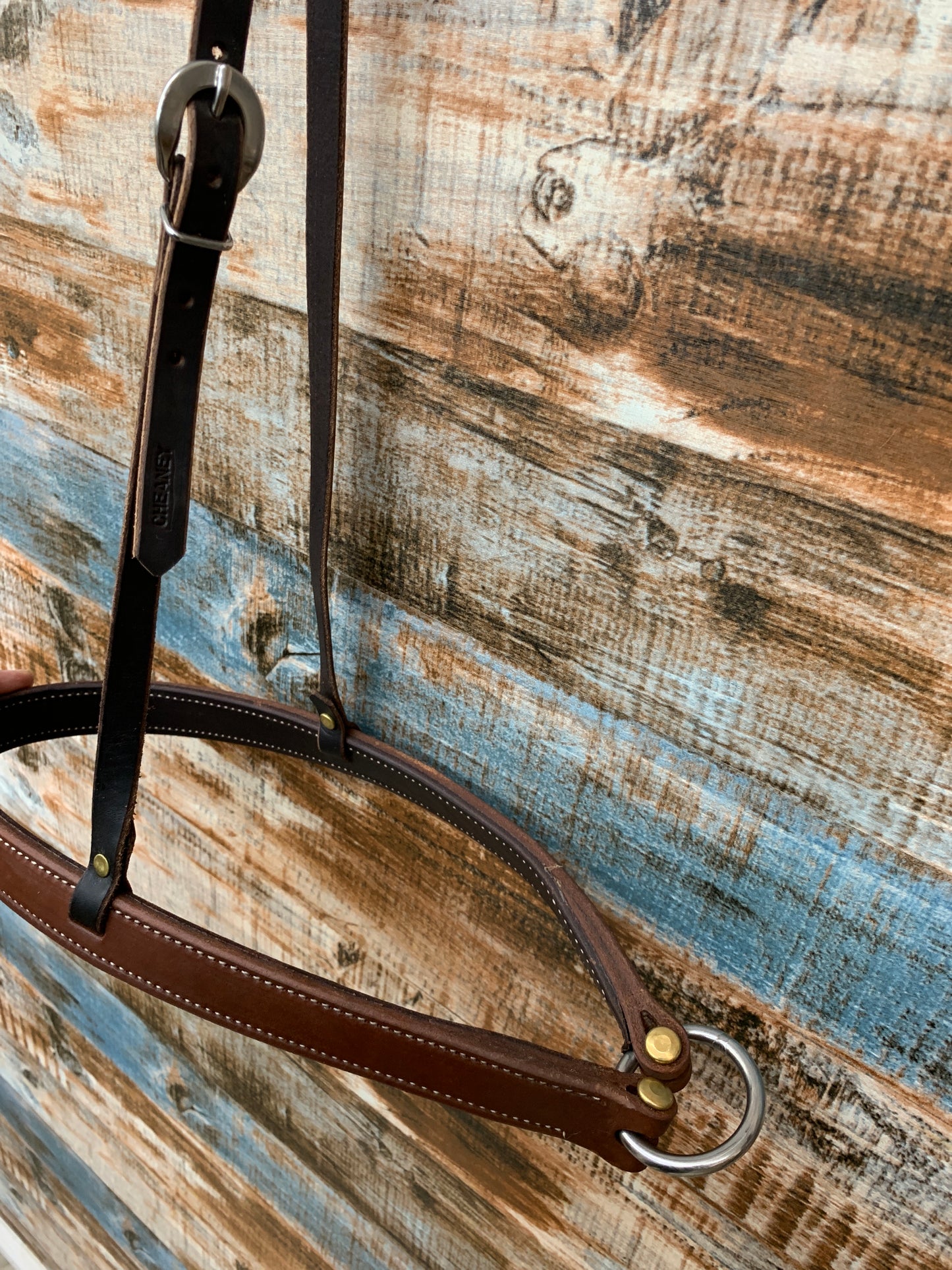 Cheaney Dark Oil Tie Down Noseband