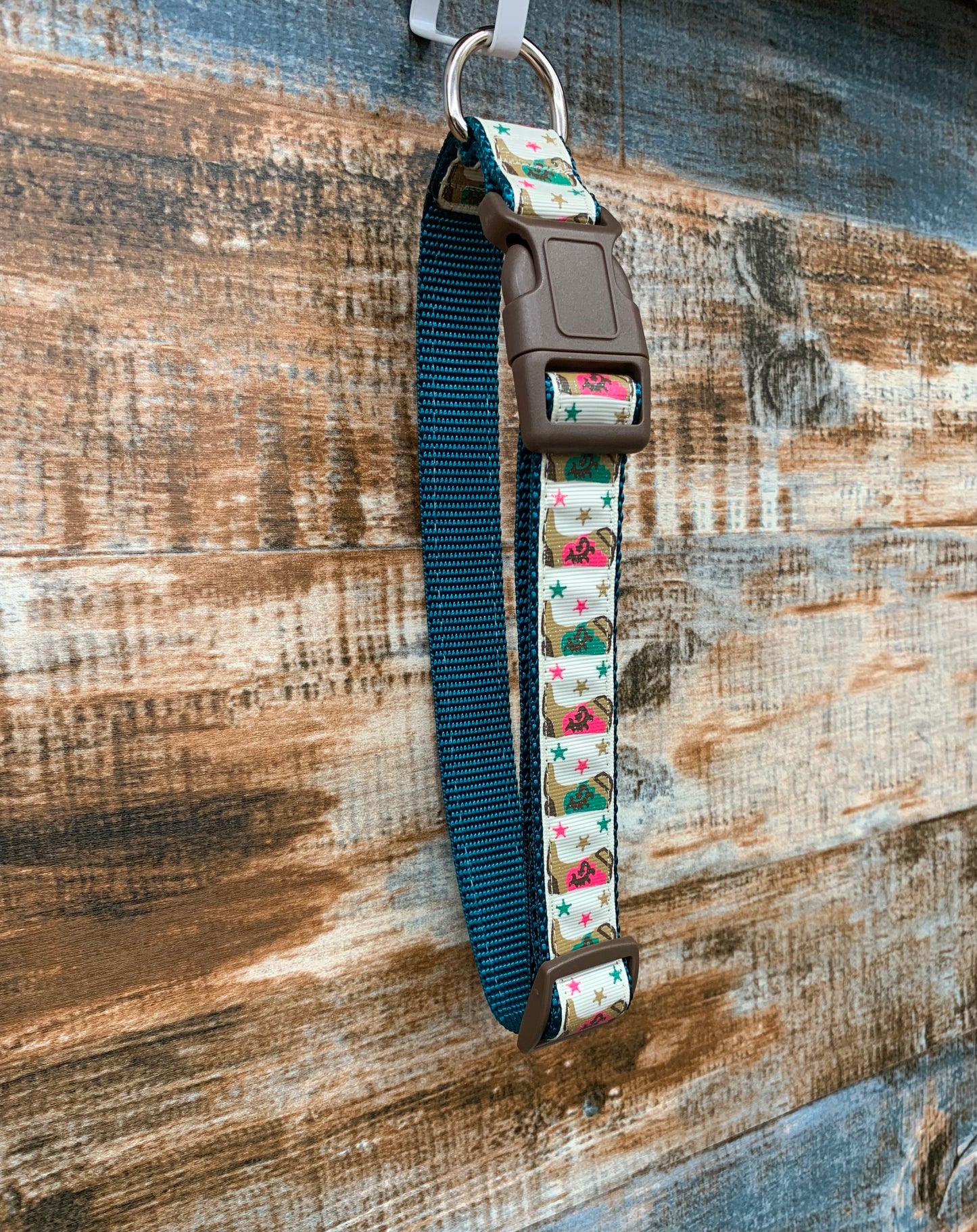 Western Print Dog Collar