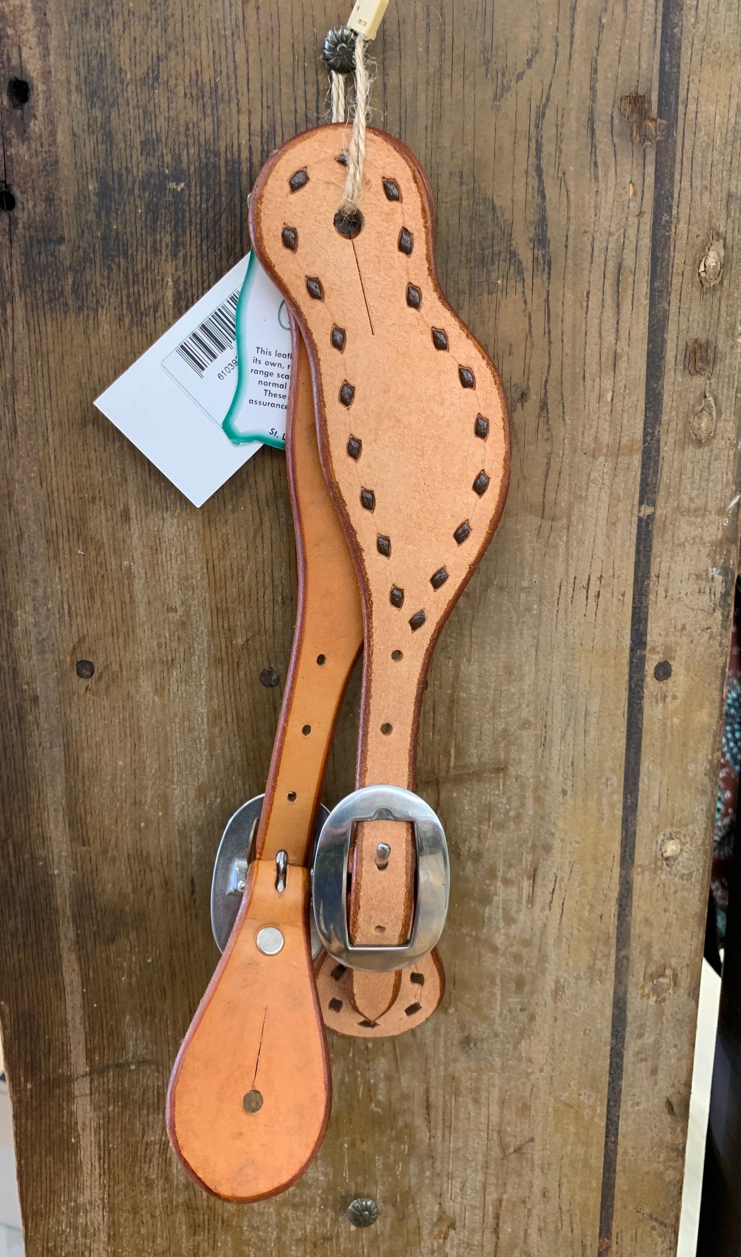 Martin Buckstitch Spur Strap