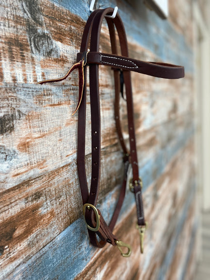 Oxbow Forman Browband Snap Ends Headstall