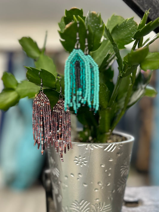 CS Beaded Earrings