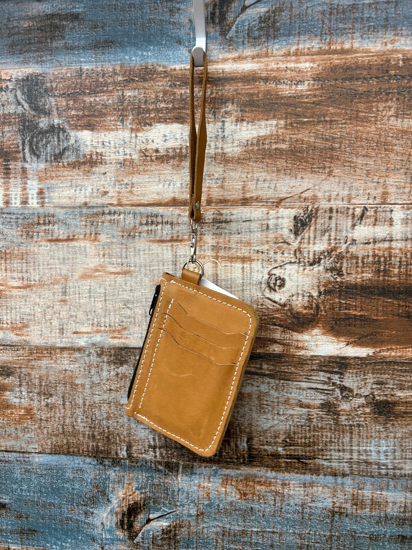 TC Wrist Wallet Tan