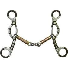 Oxbow Gag with Copper Wrap Dogbone