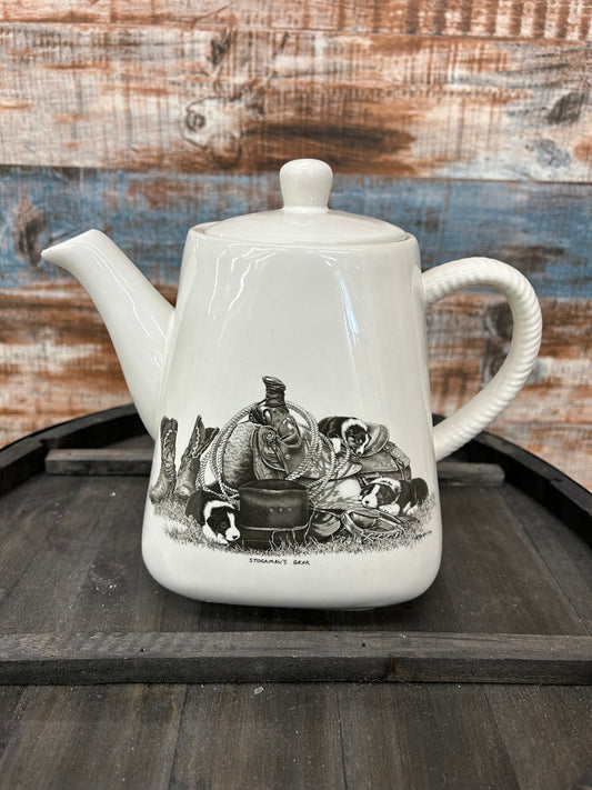 Bernie Brown Tea Pot