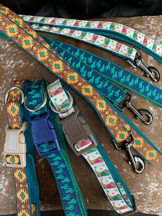 Western Print Leashes