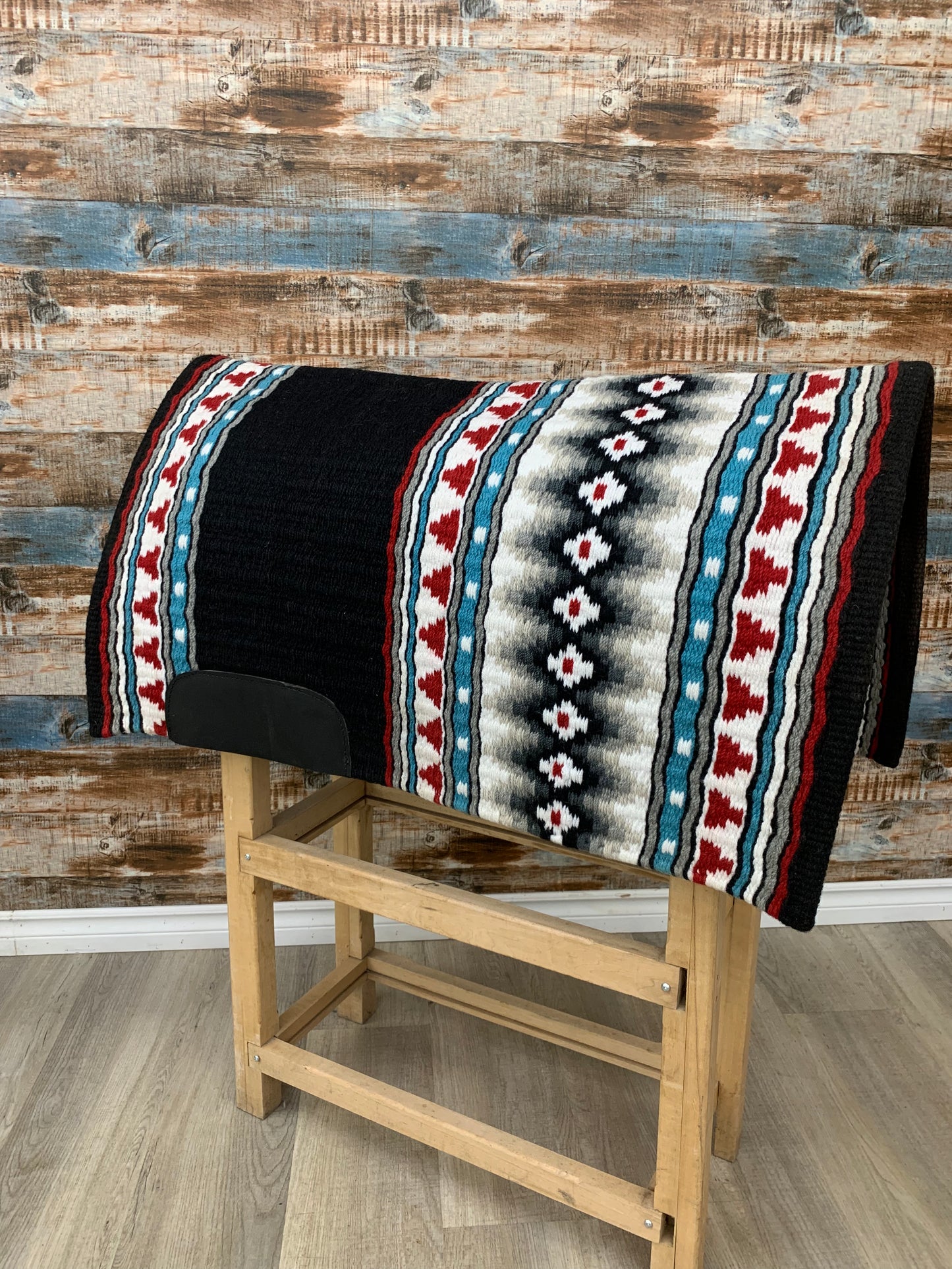 Used Red+Teal Show Blanket