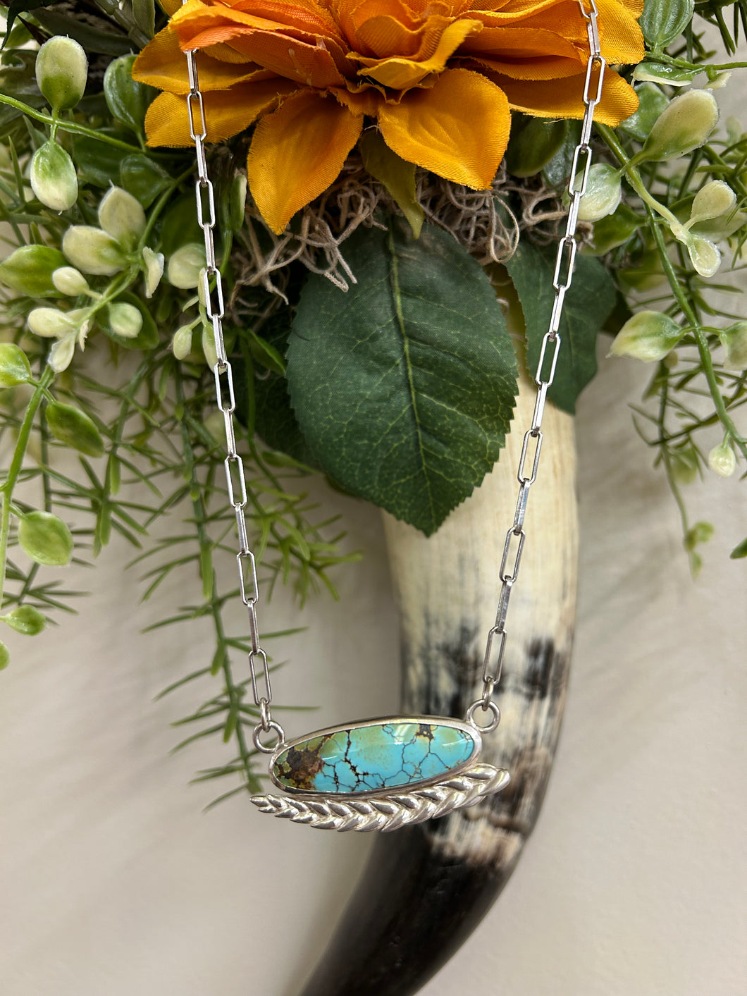 Palomino Jewellery Turquoise Oval Necklace