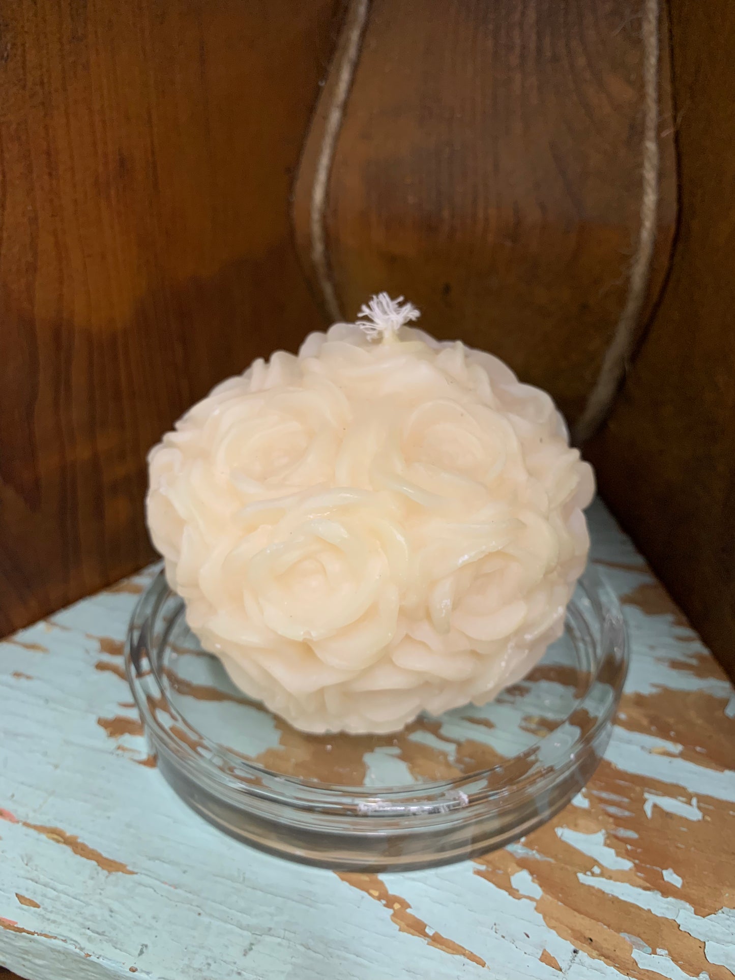 Candle Barn Rose Candle