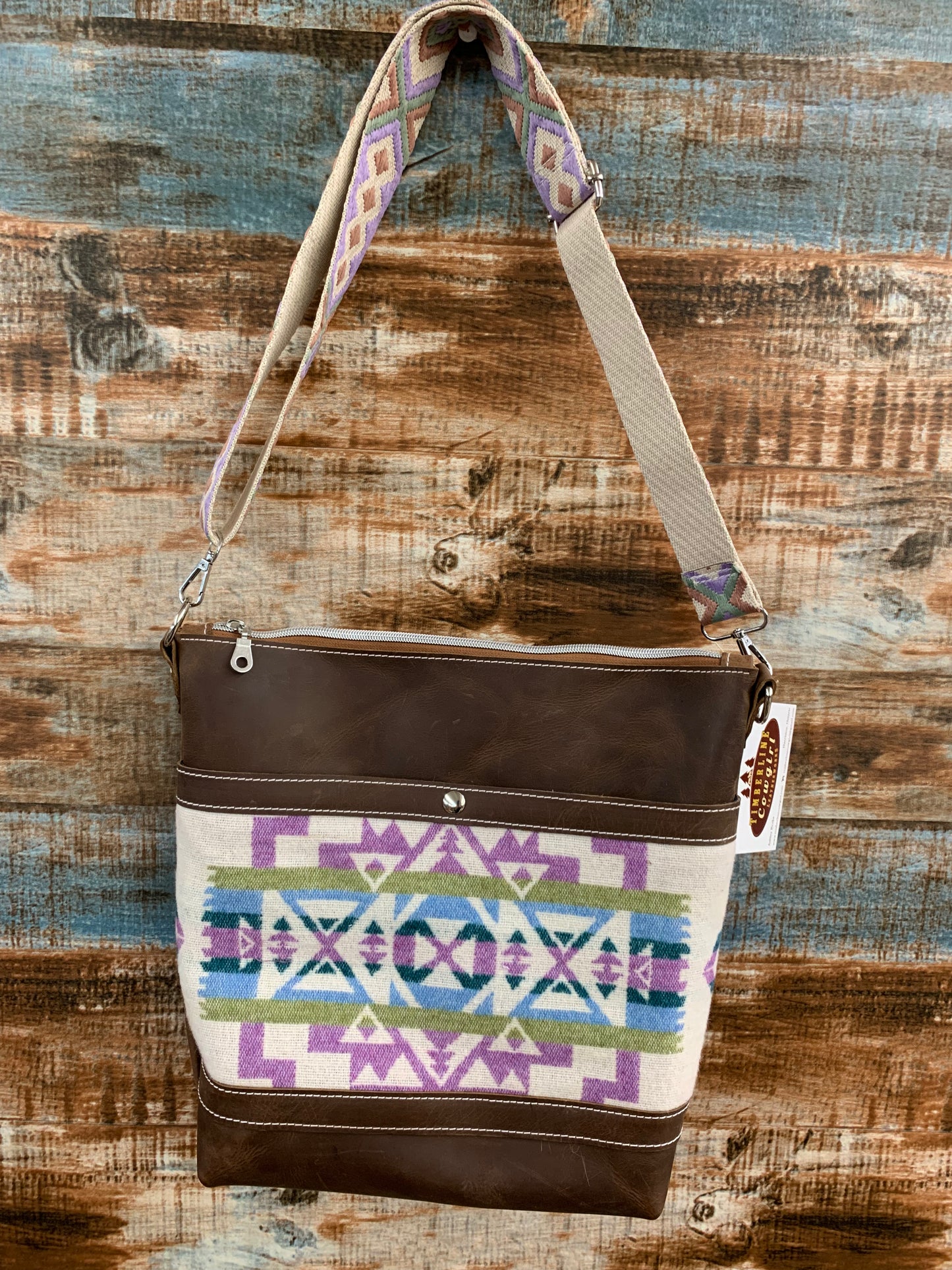 Timberline Cowgirl Purple Aztec Purse