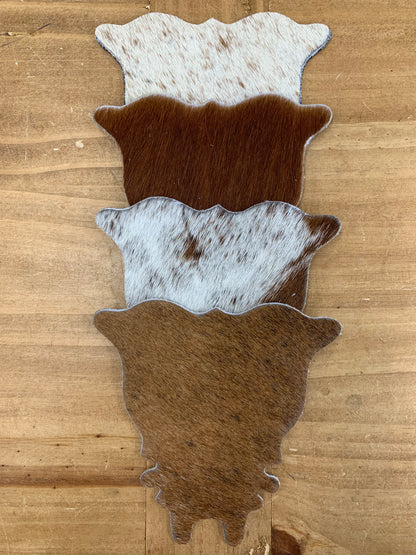 Cowhide Shaped Coasters 4