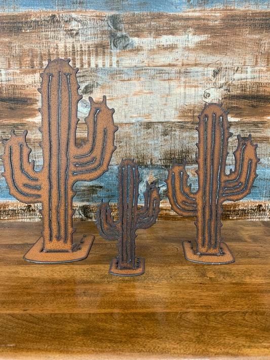 Emporium Cactus Yard Art Set 3