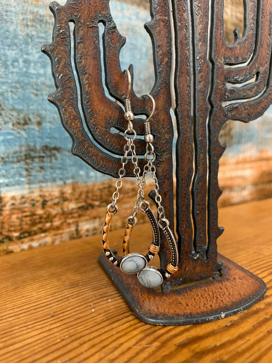 Artisan Horseshoe Earrings