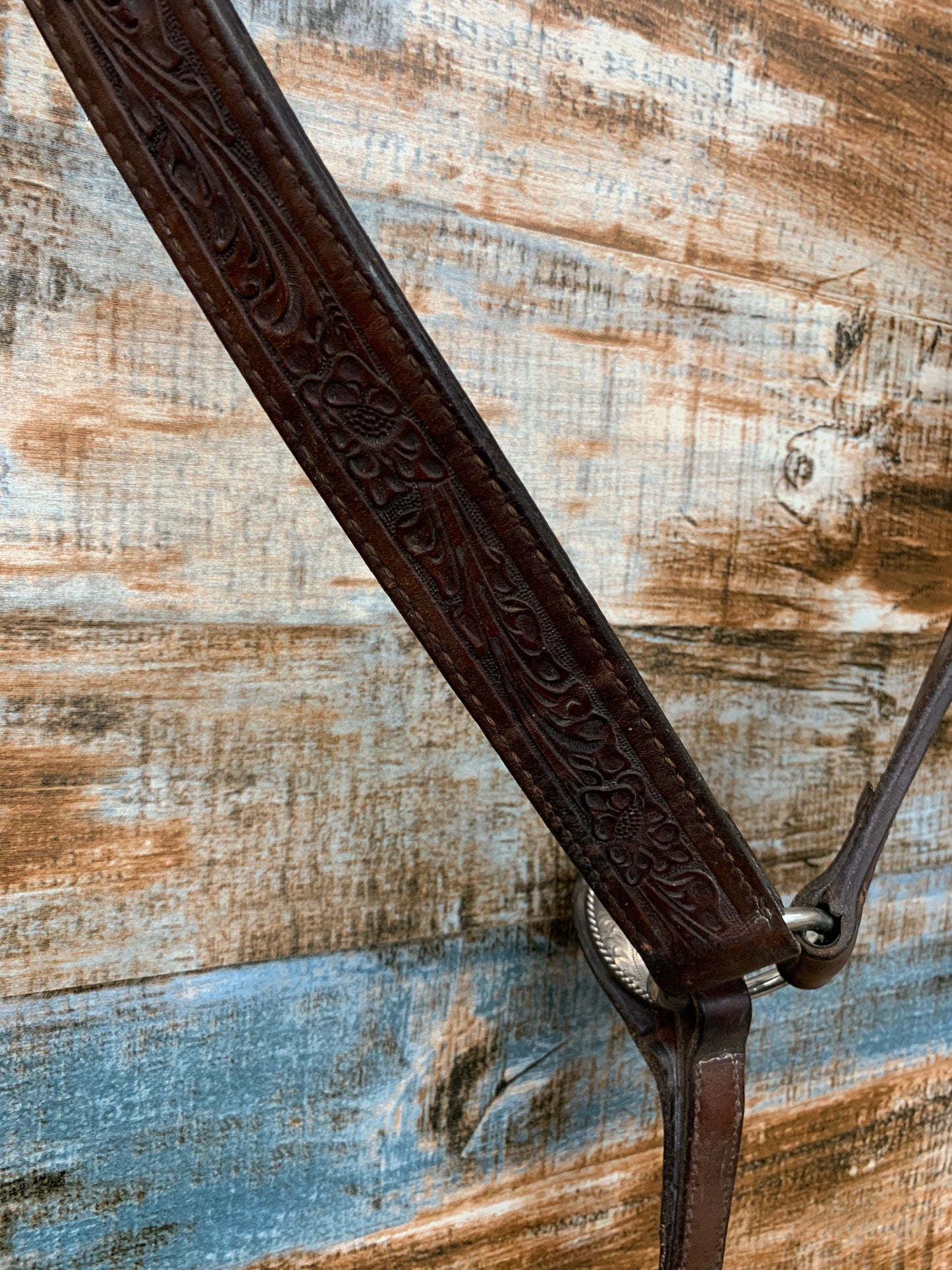 Used Breast Collar with Concho