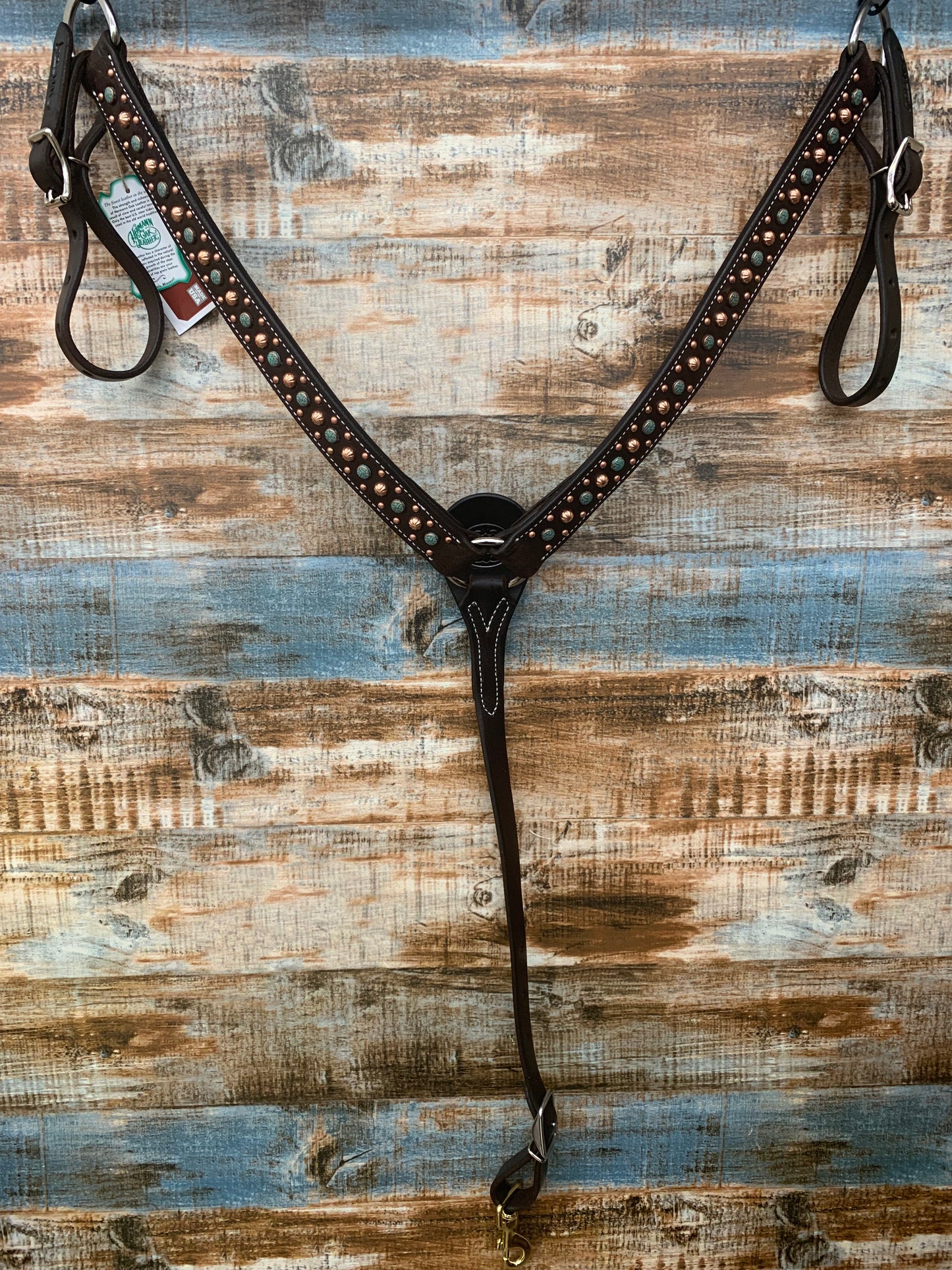 Martin Breastcollar with Floral Dots